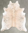 Light Brindle X-Large Brazilian Cowhide Rug 6'6"H x 6'3"W #B30176 by Hudson Hides