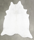 Light Grey XX-Large Brazilian Cowhide Rug 7'9"H x 6'10"W #B30181 by Hudson Hides