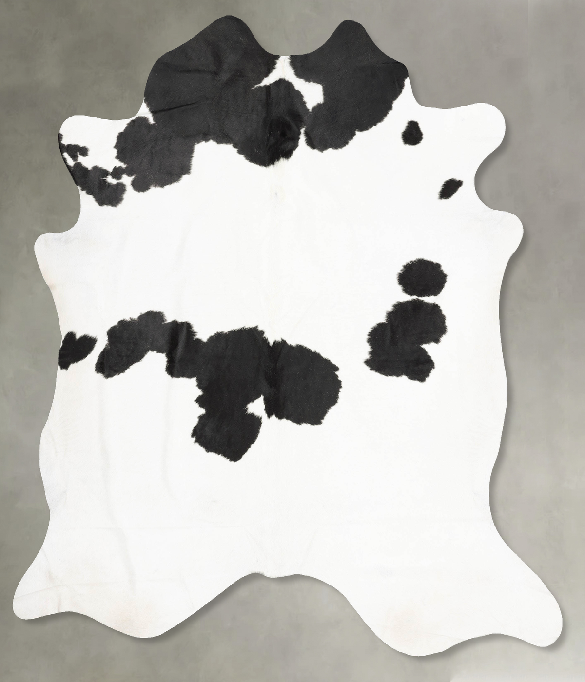Black and White Cowhide Rug #B30182