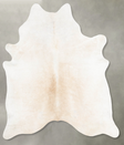 Grey with Beige X-Large Brazilian Cowhide Rug 7'10"H x 6'5"W #B30183 by Hudson Hides