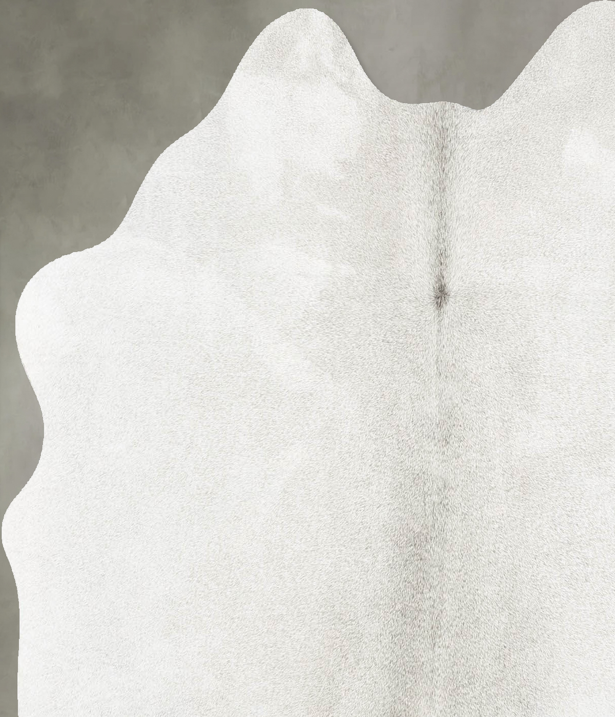 Medium Grey Medium Brazilian Cowhide Rug 4'11"H x 4'9"W #B30193 by Hudson Hides