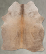 Taupe Medium Brazilian Cowhide Rug 5'4"H x 3'11"W #B30200 by Hudson Hides