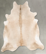 Champagne XX-Large Brazilian Cowhide Rug 8'2"H x 7'7"W #B30204 by Hudson Hides