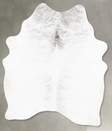 Grey Brindle Medium Brazilian Cowhide Rug 5'11"H x 4'6"W #B30210 by Hudson Hides