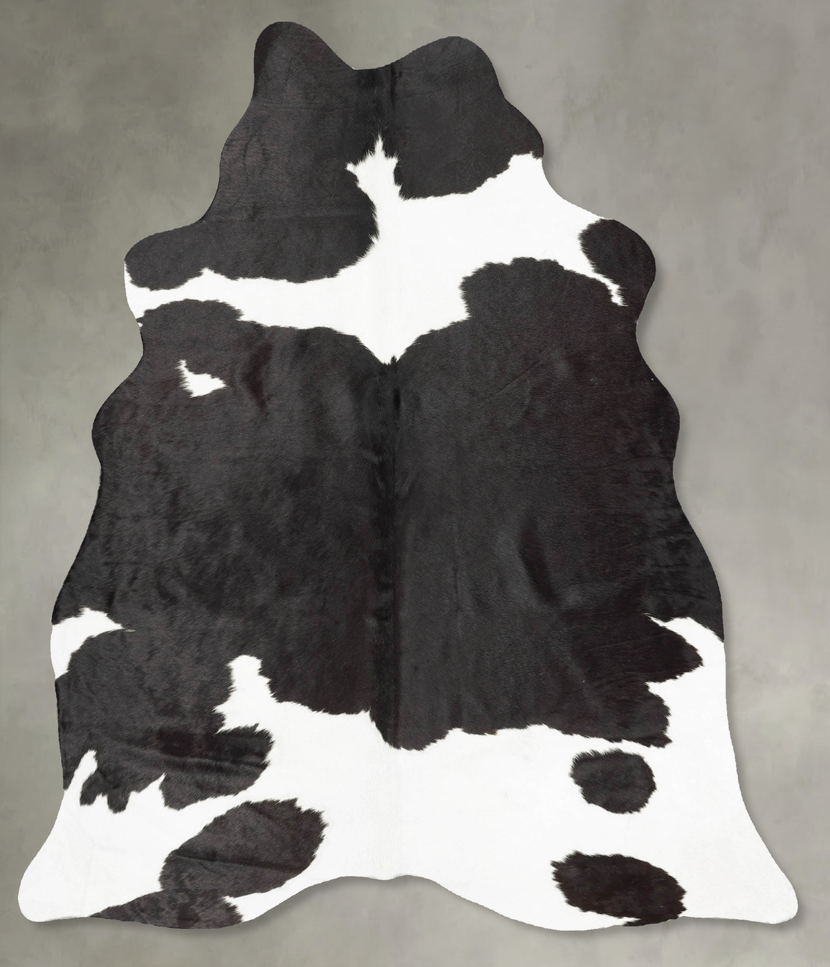 Black and White Cowhide Rug #B30211