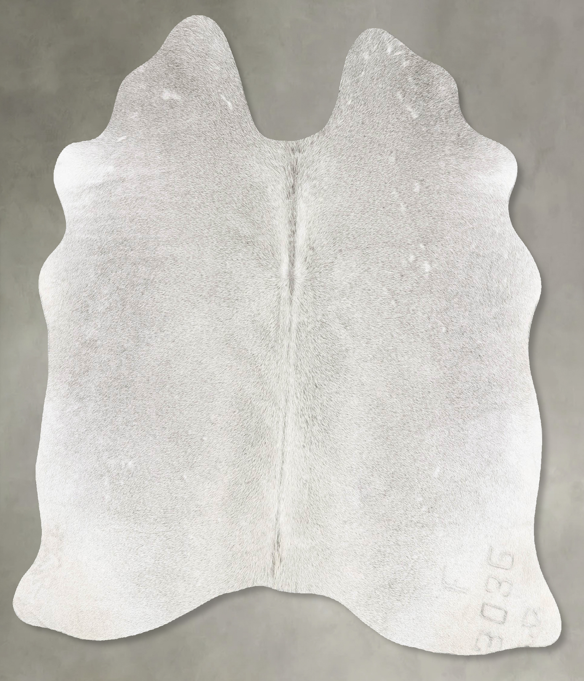 Medium Grey Cowhide Rug #B30213