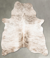 Light Brindle Medium Brazilian Cowhide Rug 6'2"H x 4'10"W #B30214 by Hudson Hides