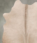 Taupe Medium Brazilian Cowhide Rug 5'10"H x 4'6"W #B30217 by Hudson Hides