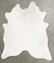 Champagne X-Large Brazilian Cowhide Rug 6'11"H x 6'1"W #B30221 by Hudson Hides