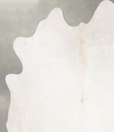 Champagne X-Large Brazilian Cowhide Rug 6'11"H x 6'1"W #B30221 by Hudson Hides