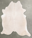 Champagne X-Large Brazilian Cowhide Rug 7'5"H x 6'2"W #B30226 by Hudson Hides