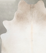 Champagne X-Large Brazilian Cowhide Rug 7'6"H x 5'6"W #B30227 by Hudson Hides