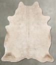 Champagne X-Large Brazilian Cowhide Rug 7'7"H x 6'0"W #B30232 by Hudson Hides