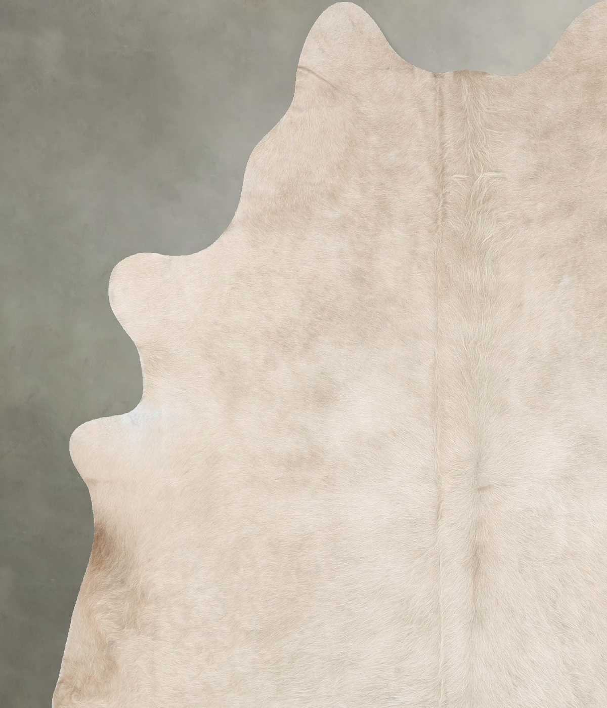Champagne X-Large Brazilian Cowhide Rug 7'7"H x 6'0"W #B30232 by Hudson Hides