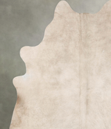 Champagne X-Large Brazilian Cowhide Rug 7'7"H x 6'0"W #B30232 by Hudson Hides