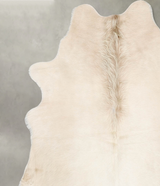 Champagne X-Large Brazilian Cowhide Rug 7'3"H x 6'5"W #B30233 by Hudson Hides