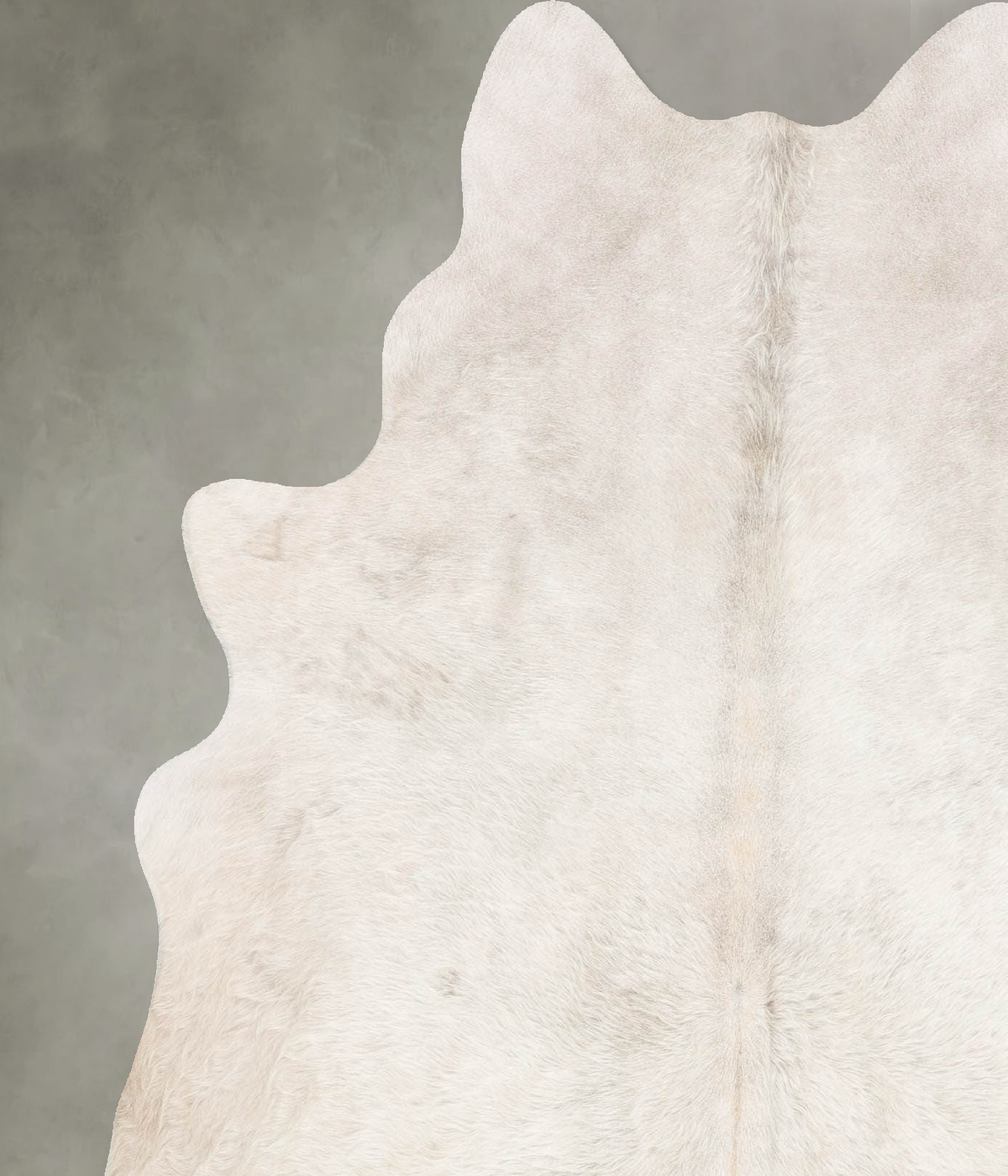 Champagne Large Brazilian Cowhide Rug 6'8"H x 5'5"W #B30235 by Hudson Hides