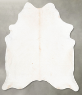 Champagne X-Large Brazilian Cowhide Rug 7'2"H x 6'1"W #B30238 by Hudson Hides