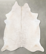 Champagne X-Large Brazilian Cowhide Rug 7'5"H x 6'4"W #B30239 by Hudson Hides