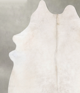 Champagne X-Large Brazilian Cowhide Rug 7'5"H x 6'4"W #B30239 by Hudson Hides