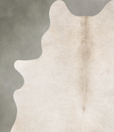 Champagne X-Large Brazilian Cowhide Rug 7'6"H x 5'7"W #B30244 by Hudson Hides