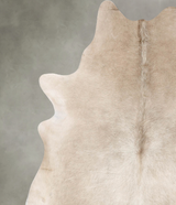 Champagne X-Large Brazilian Cowhide Rug 7'5"H x 5'11"W #B30245 by Hudson Hides