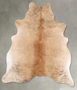 Light Brindle Large Brazilian Cowhide Rug 6'2"H x 5'7"W #B30256 by Hudson Hides