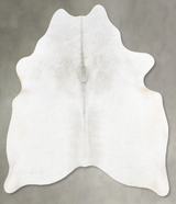 Medium Grey Large Brazilian Cowhide Rug 6'0"H x 5'3"W #B30265 by Hudson Hides