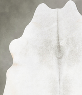 Medium Grey Large Brazilian Cowhide Rug 6'0"H x 5'3"W #B30265 by Hudson Hides