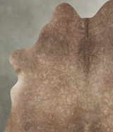 Taupe Medium Brazilian Cowhide Rug 5'0"H x 4'2"W #B30269 by Hudson Hides