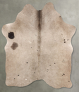 Taupe Medium Brazilian Cowhide Rug 5'5"H x 4'10"W #B30270 by Hudson Hides