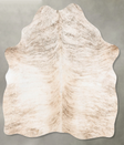 Light Brindle Medium Brazilian Cowhide Rug 5'9"H x 4'7"W #B30274 by Hudson Hides
