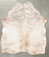 Light Brindle Medium Brazilian Cowhide Rug 5'9"H x 4'7"W #B30274 by Hudson Hides