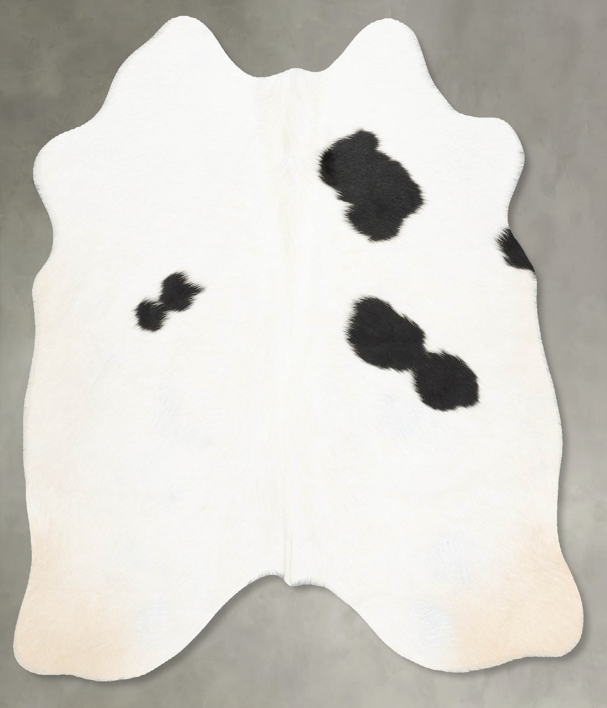 Black and White Cowhide Rug #B30276