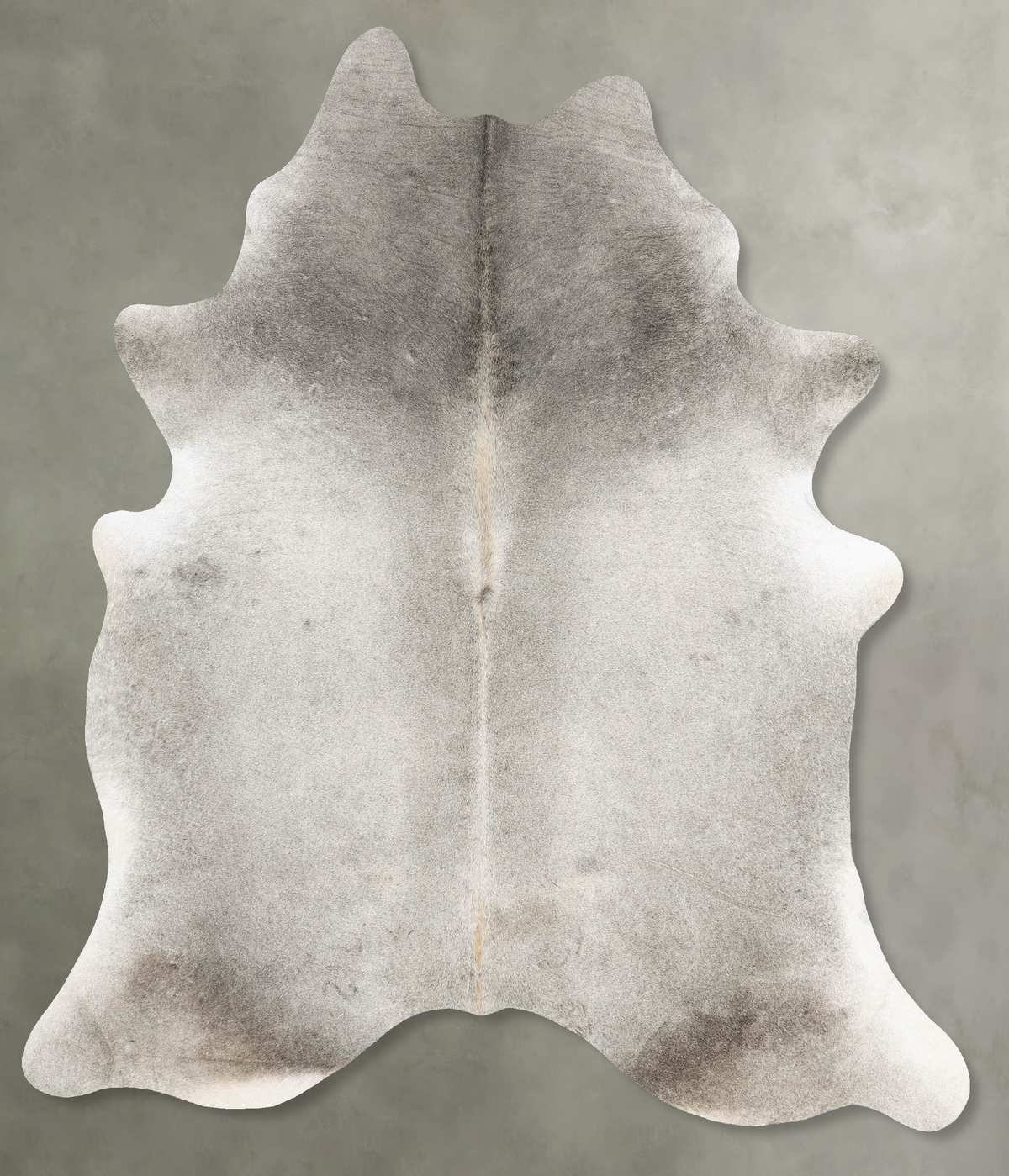 Medium Grey Cowhide Rug #B30284