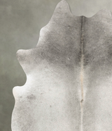 Medium Grey XX-Large Brazilian Cowhide Rug 7'11"H x 6'8"W #B30284 by Hudson Hides
