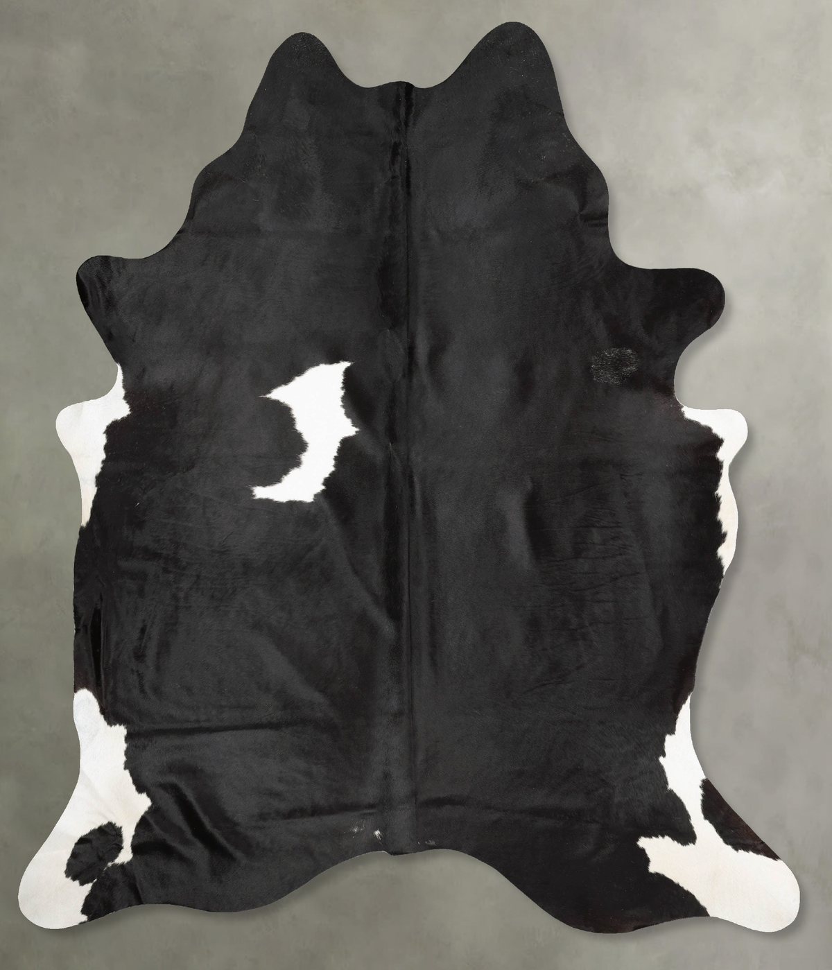 Black and White Cowhide Rug #B30286