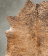 Medium Brindle X-Large Brazilian Cowhide Rug 6'11"H x 6'2"W #B30295 by Hudson Hides