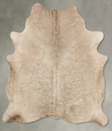 Champagne Large Brazilian Cowhide Rug 6'9"H x 5'6"W #B30304 by Hudson Hides