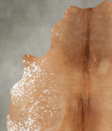Salt and Pepper Brown Large Brazilian Cowhide Rug 6'10"H x 5'6"W #B30312 by Hudson Hides