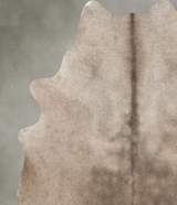 Taupe X-Large Brazilian Cowhide Rug 7'6"H x 6'2"W #B30323 by Hudson Hides