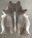 Medium Grey X-Large Brazilian Cowhide Rug 7'8"H x 5'7"W #B30324 by Hudson Hides
