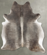 Medium Grey X-Large Brazilian Cowhide Rug 7'8"H x 5'7"W #B30324 by Hudson Hides