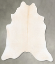Palomino X-Large Brazilian Cowhide Rug 6'10"H x 6'3"W #B30327 by Hudson Hides