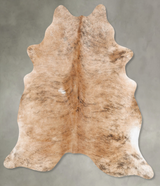 Light Brindle X-Large Brazilian Cowhide Rug 7'8"H x 6'4"W #B30332 by Hudson Hides