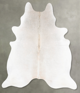 Grey with Beige X-Large Brazilian Cowhide Rug 7'7"H x 6'6"W #B30333 by Hudson Hides