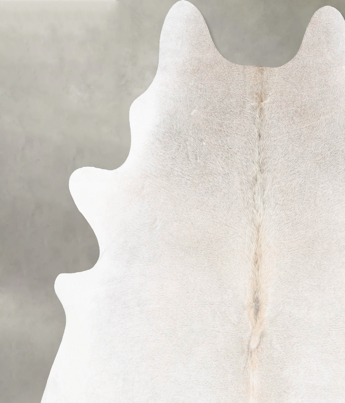 Grey with Beige X-Large Brazilian Cowhide Rug 7'7"H x 6'6"W #B30333 by Hudson Hides