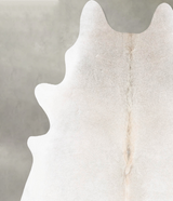 Grey with Beige X-Large Brazilian Cowhide Rug 7'7"H x 6'6"W #B30333 by Hudson Hides