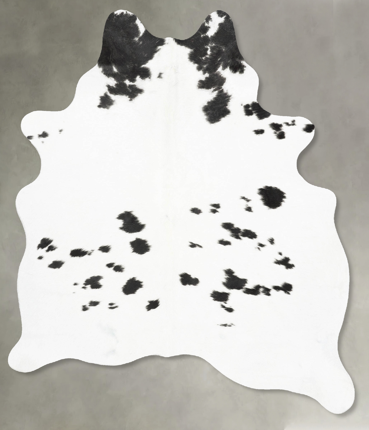 Black and White Cowhide Rug #B30334