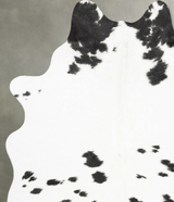Black and White Large Brazilian Cowhide Rug 6'5"H x 5'1"W #B30334 by Hudson Hides
